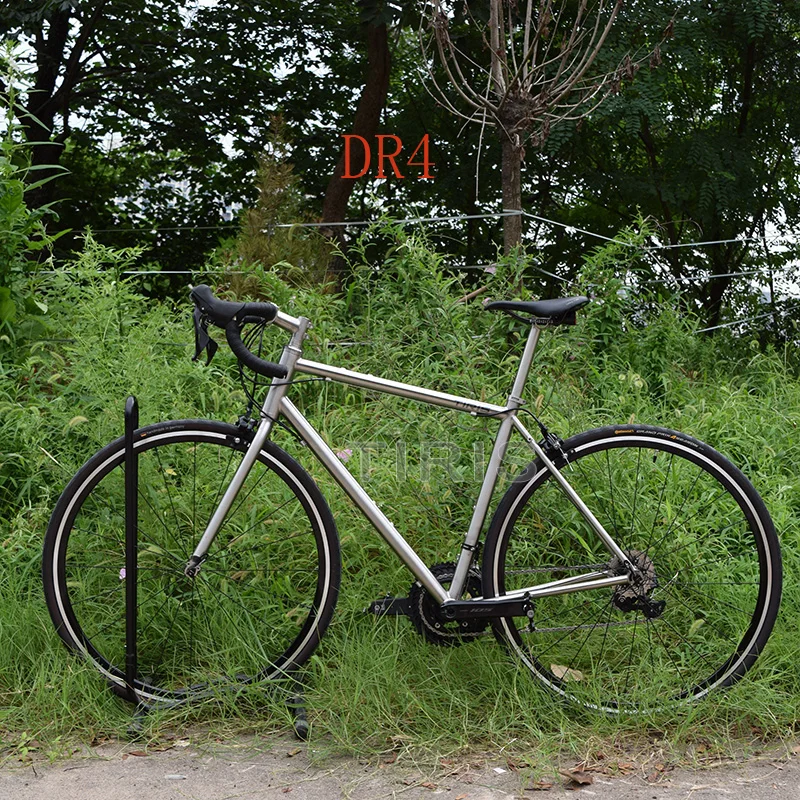 

TIRIS-DR4 Велосипедная дорожная рама Ободной тормоз/тормоз, быстросъемная дорожная гравийная рама, Запчасти для велосипеда, На заказ