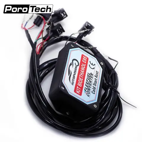 Flex Fuel Conversion Kits Conveter E-85 4/6/8CYL Work with Original Fuel Injection System for Ethanol Car EV1,EV6,Delphi,Honda