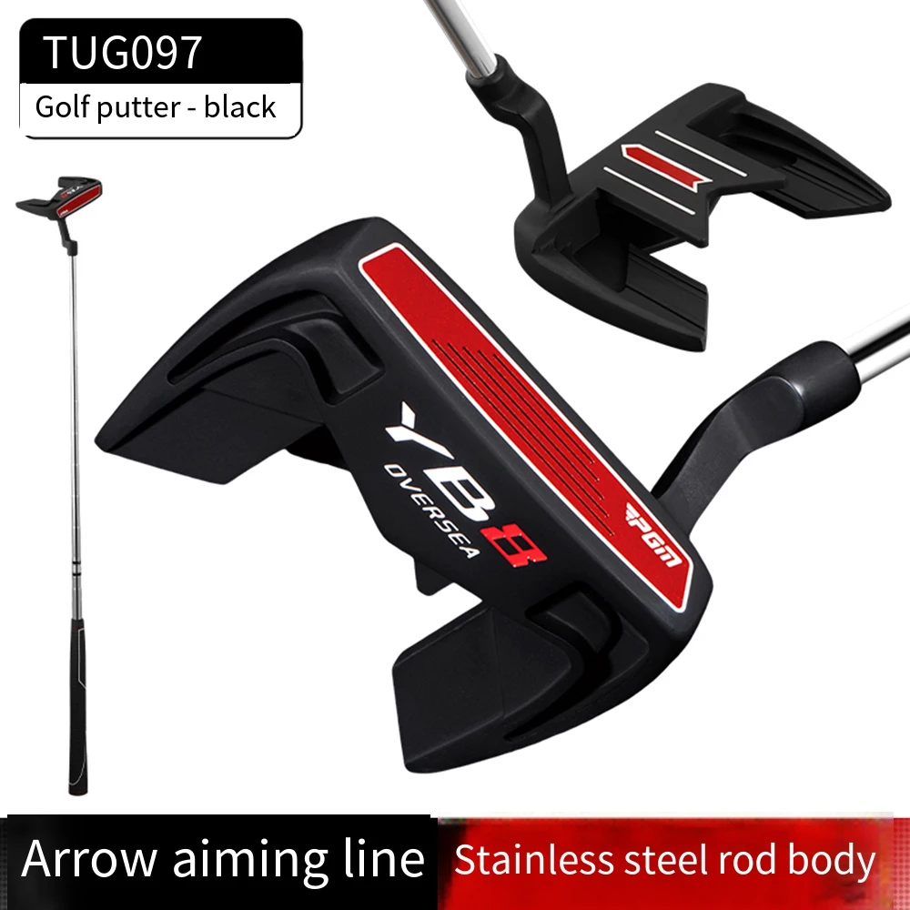 PGM TUG097 Golf-Putter für Herren mit Ziellinie in Pfeilform, stabilem, tiefem Schwerpunkt, hoher Kapazität und Ausrichtungshilfe, für Rechtshänder – Detail 3