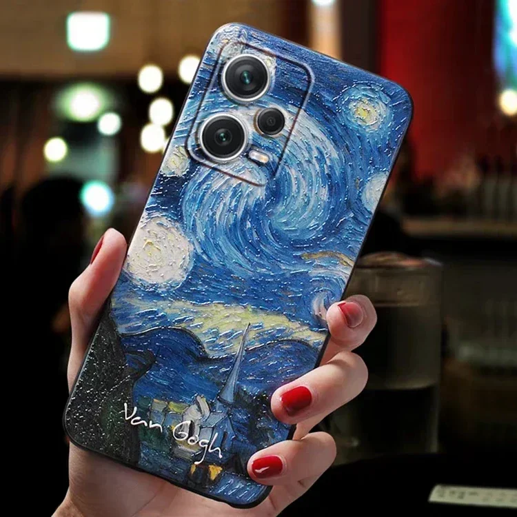 Per Funda Xiaomi 14 13 T 12T 13 T 11T Pro 11 Lite 12X 13TPro Redmi Note 13 12 Note13 Pro Plus 4G 5G Global Case Art Phone Cover