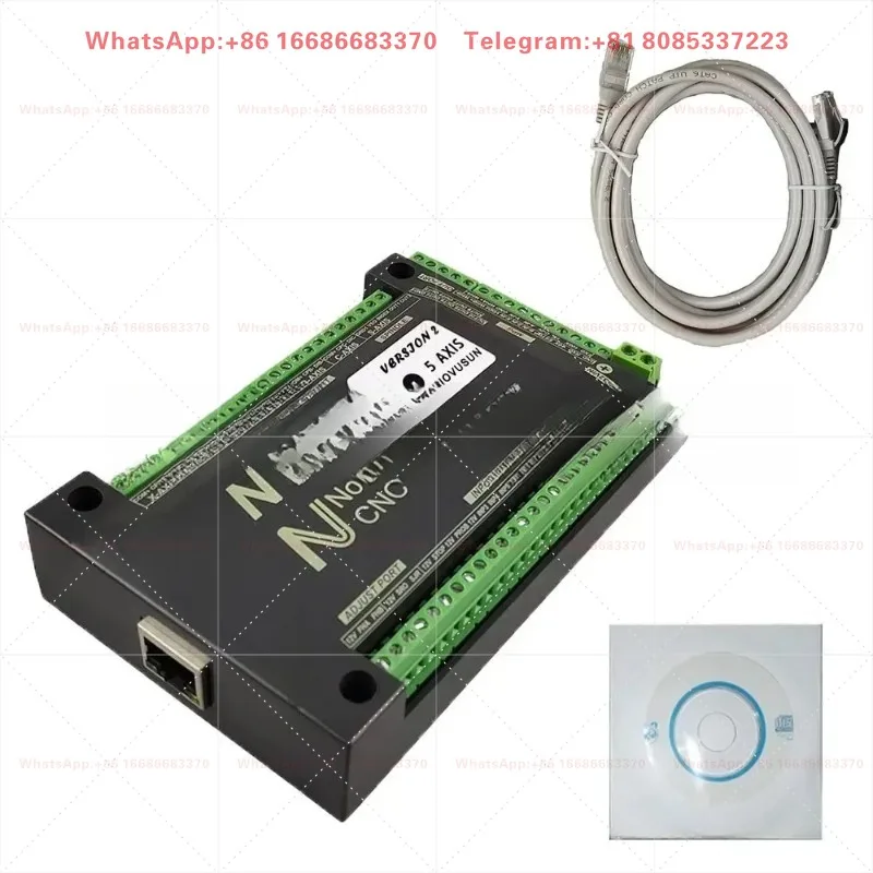 MACH3 Nvem V5    CNC Motion Controller 3  / 4  / 5  / 6 Axis Ethernet Slave Funct for Stepper,Servo Motor