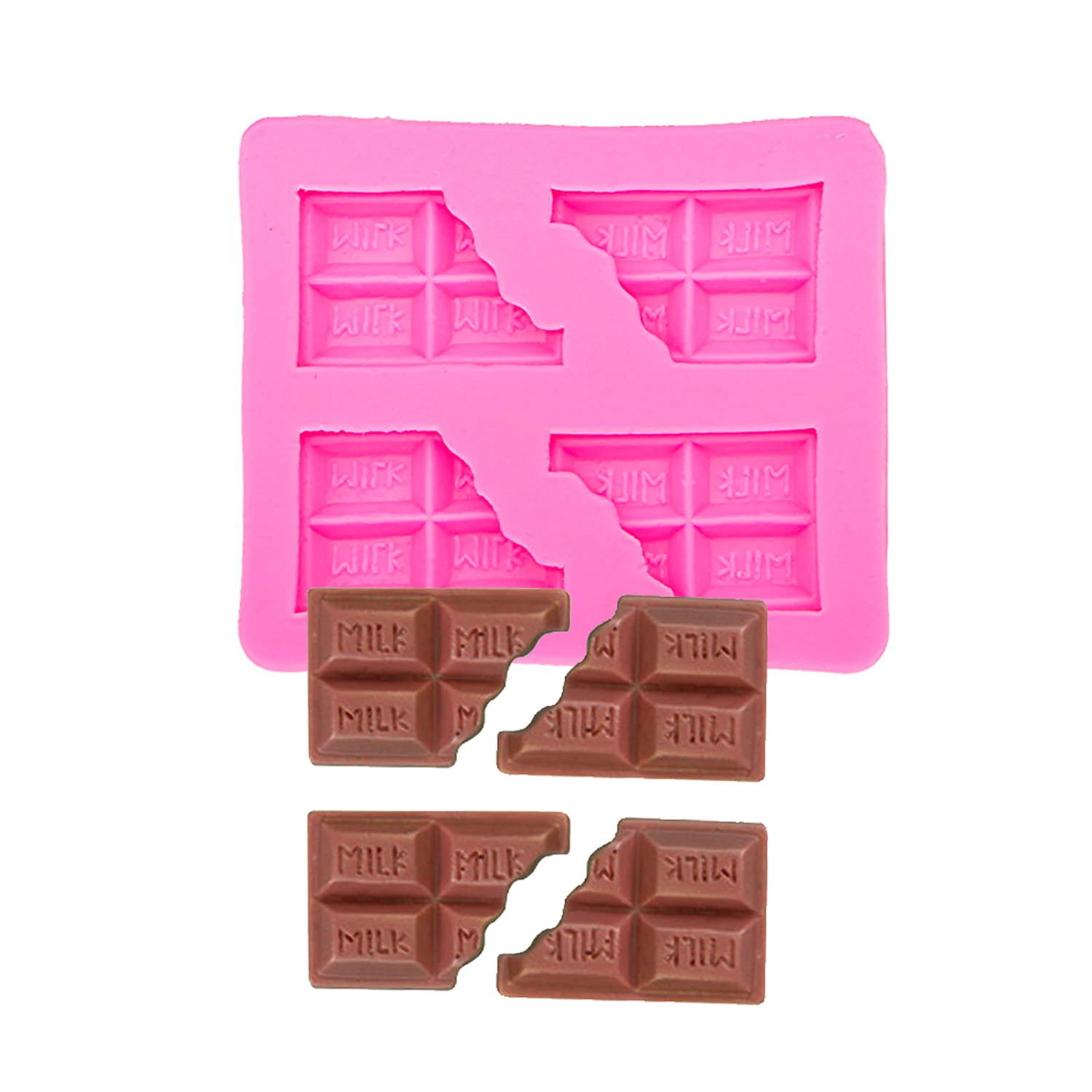 Letters Numbers Silicone Mold for Gummy Chocolate Polymer Clay Cake Decorating DIY Supplies