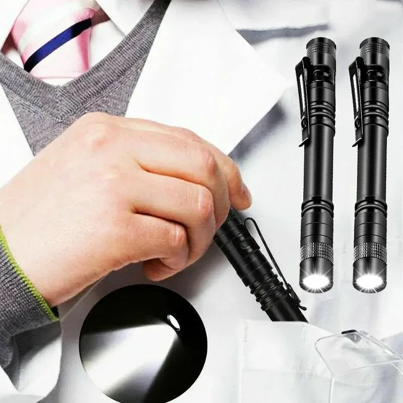 

Портативная ручка-фонарик, карманный Ультраяркий портативный фонарик яркого света для кемпинга, улицы, водонепроницаемый, для экстренных ситуаций
