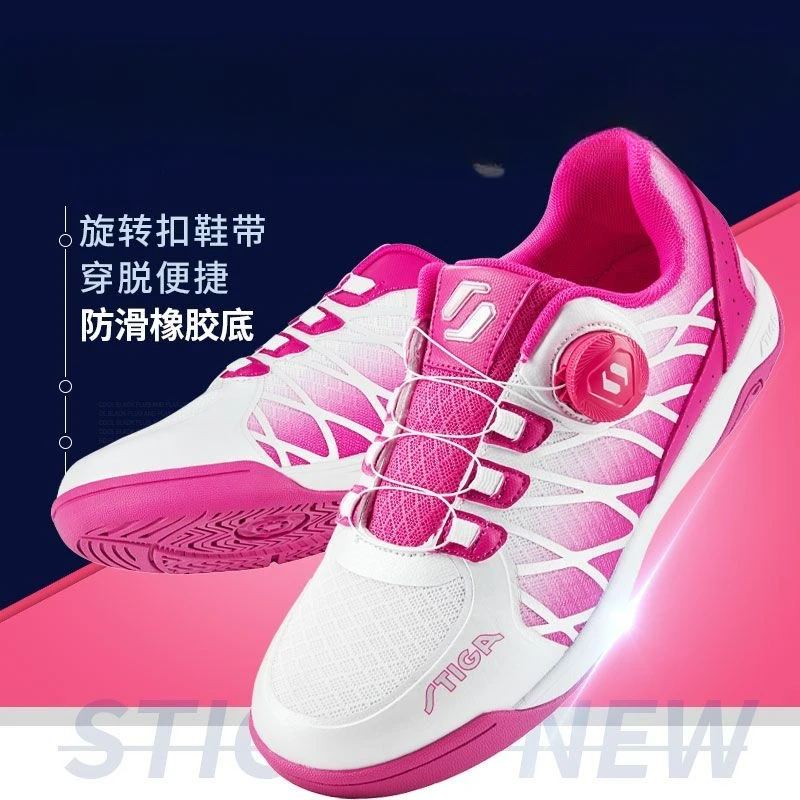 Professional Badminton Shoes Unisex Breathable Sport Sneakers Man Quick Lacing Table Tennis Shoe Designer Court Shoes