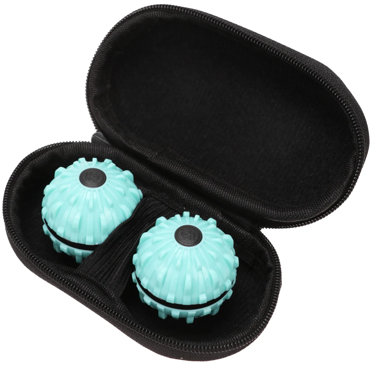 1 قطعة تدليك الدوران السماء الزرقاء قطعة واحدة كرات لتخفيف الضغط الضغط الإجهاد تخفيف تململ أداة لينة ضغط