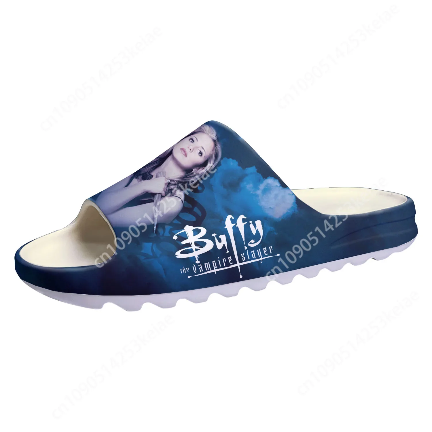 Buffy the Vampire Slayer Soft Sole Sllipers Home Clogs Gellar Step On Water Shoes Mens Womens Teenager Step in Custom Sandals