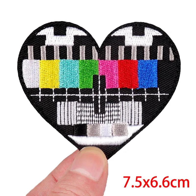 Jacken Hüte Stickerei DIY Persönlichkeit Brief Patch Cartoon Patch Eisen Auf Patches Für Kleidung thermoadhäsive Patches Nähen Abzeichen – Detail 19
