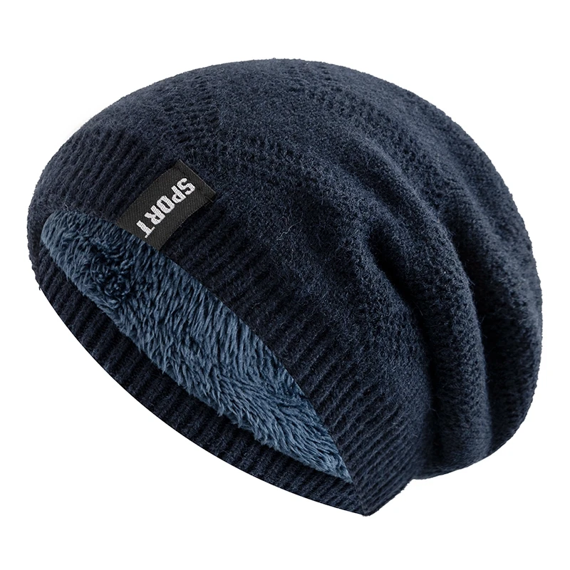 1개 탄력 있는 초경량 비니 모자, 남녀공용 스타일, 추운 날씨에 따뜻하고 방풍 기능이 있으며, 스키 및 야외 활동에 적합