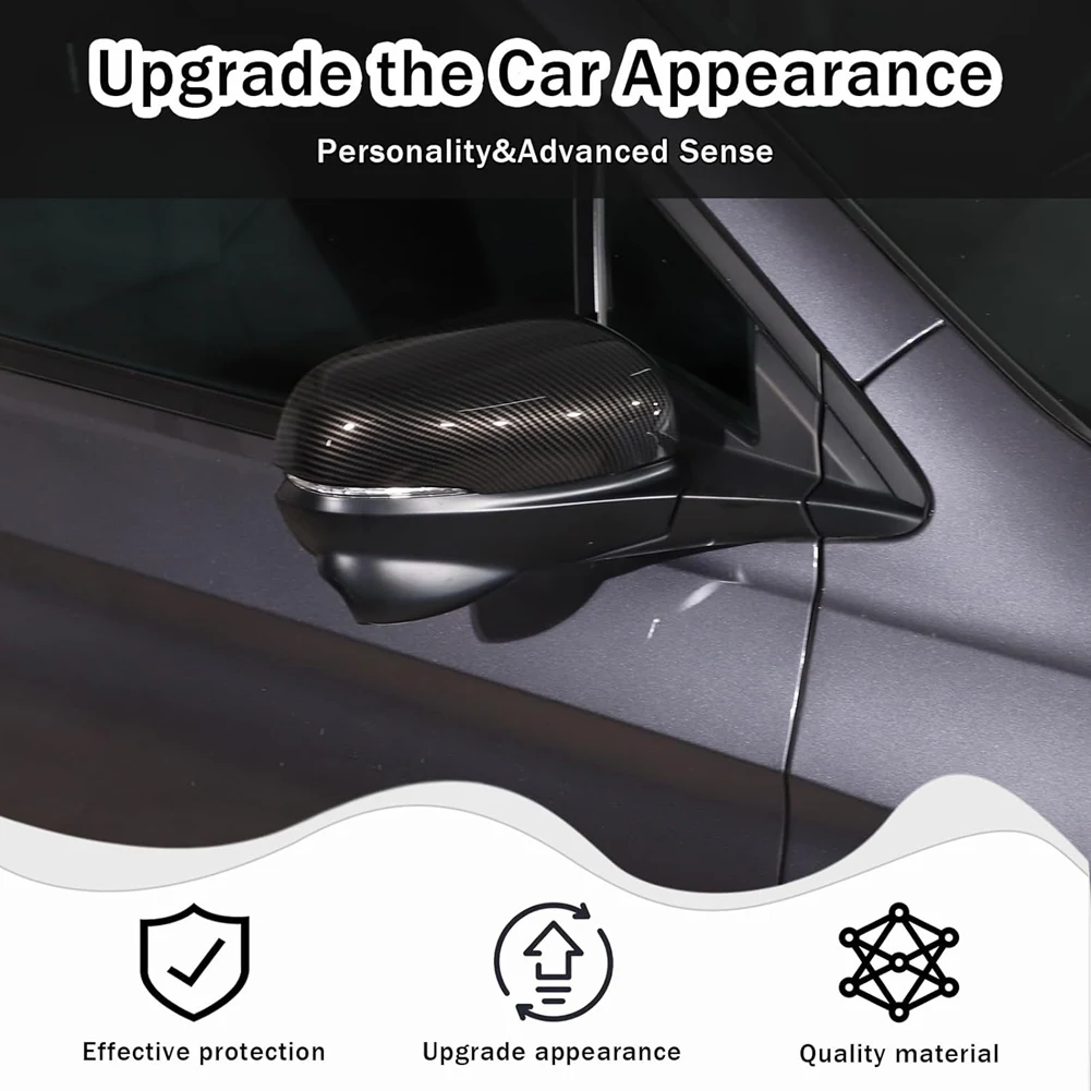 

Reliable-For Honda Pilot 2016-2022 Ridgeline 2017-2023 Passport 2019-2023 Car Parts Rearview Mirror Cover Trim Door Side Mouldin