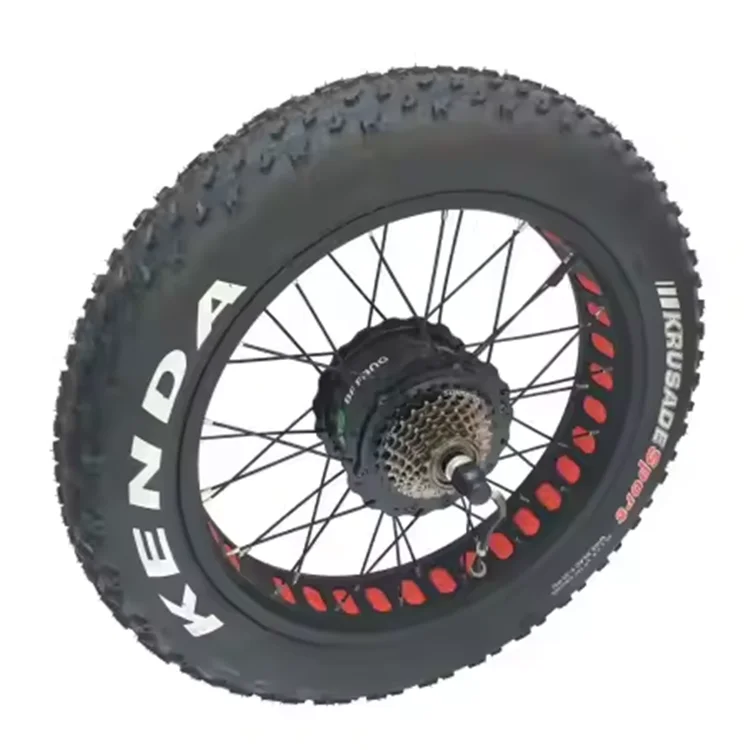 DGWZ 20-дюймовый толстый 20x4,0 шины с бесщеточным редуктором 48 В 52 В 750 Вт 1000 Вт электрический задний мотор-концентратор