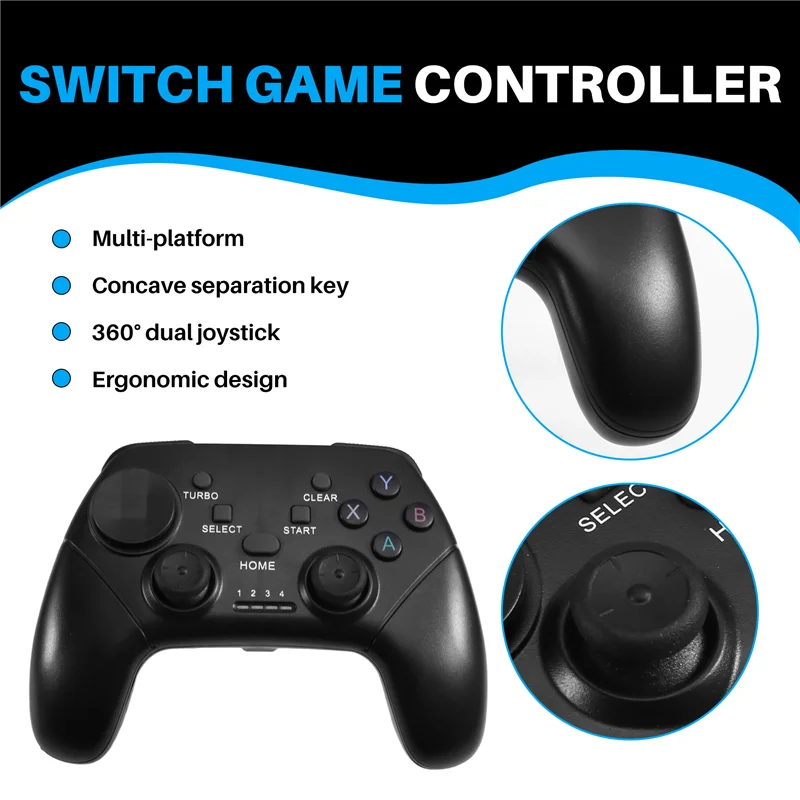 وحدة تحكم G9 للتبديل نسخة الكمبيوتر PC السلكية البخار لعبة عصا التحكم Yuzu المحاكي Controllerabgi