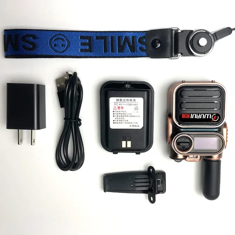 4G لاسلكي Woki Toki قمر صناعي عالمي لمسافات طويلة مع بطاقة لتسلق الجبال واستكشاف التزلج #3