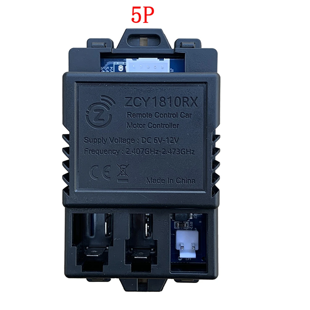 ZCY JR1810RX 5/7Pin 6-12 فولت 2.4 جرام بلوتوث التحكم عن بعد والاستقبال اكسسوارات للأطفال بالطاقة ركوب على قطع غيار سيارة