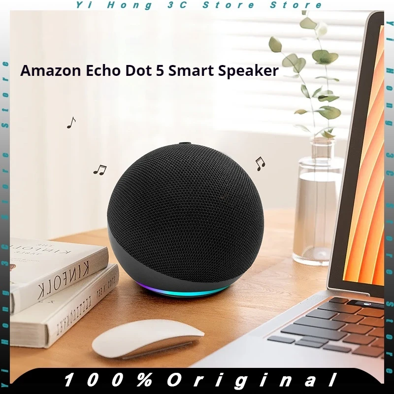 2025 Alaxe Bluetooth-динамик Echo Dot 5th Открытый беспроводной Bluetooth поколения Открытый кемпинг Портативный сабвуфер Умный динамик