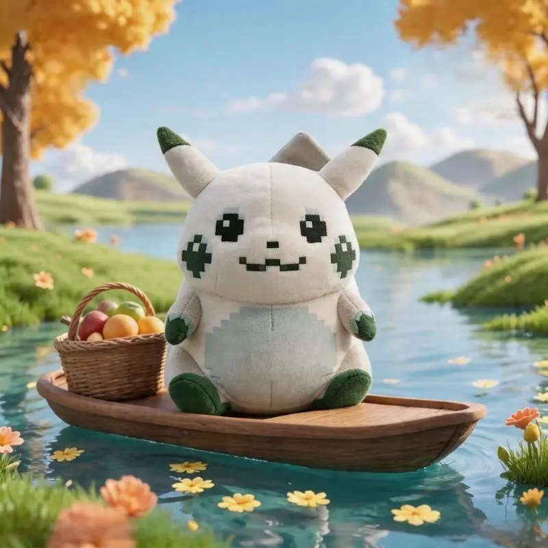 boneco-de-pelucia-pokemon-30º-aniversario-estilo-pixel-brinquedo-divertido-e-moderno-boneco-de-companhia-colecionavel-decoracao-para-casa-presente-de-pelucia
