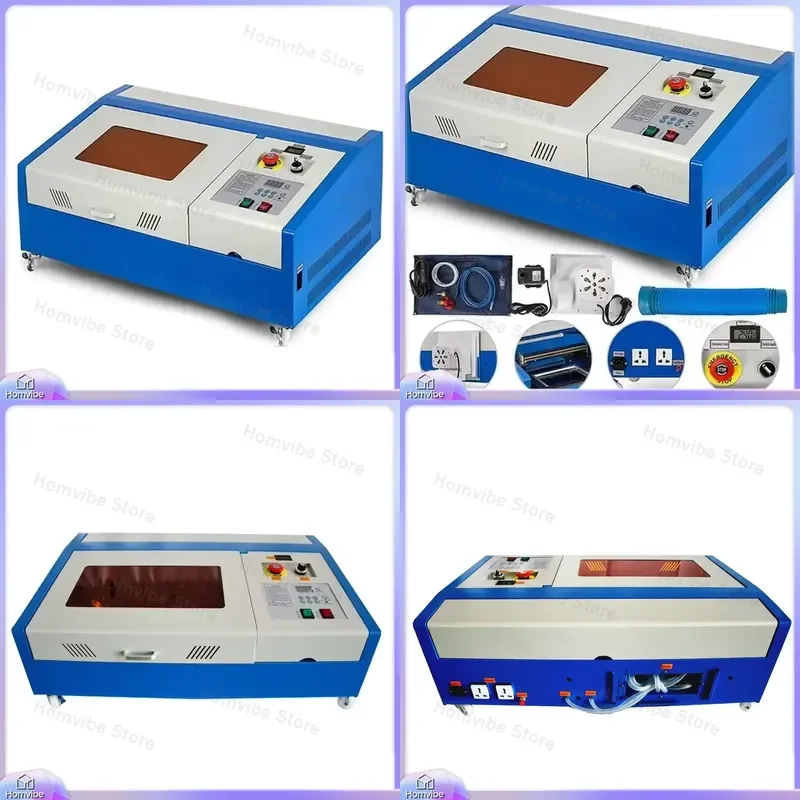 

3020 CO2 Laser Engraving Machine for Wood Acrylic Leather Fabric Cutting Engraver Desktop CNC Laser Cutter for Furniture DIY