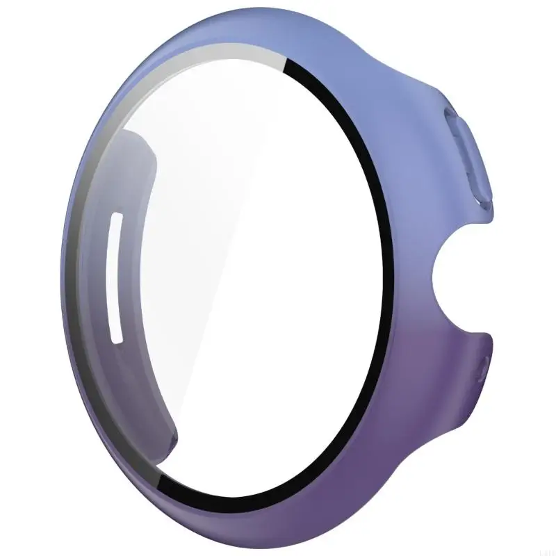 

L41F PC Glass Protector for Watch 3 41mm 45mm Shockproof Cover Full Coverage Housing