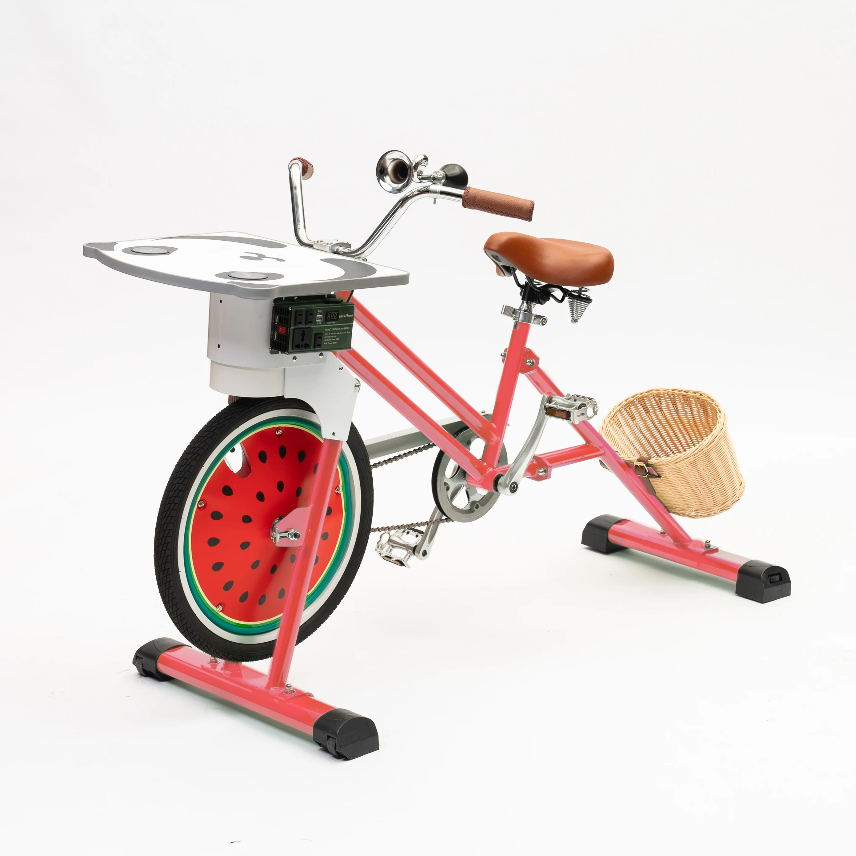 

ATV&UTVEXI 2025 Human Pedal Power Generator Single Speed Unicycle for Kids with Mobile Phone Charging Bike