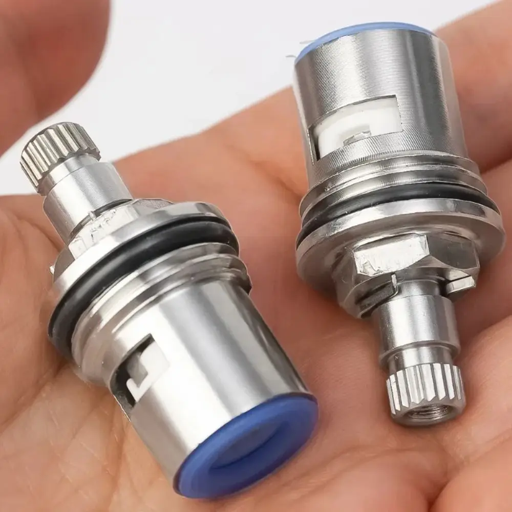 New Stainless Steel Faucet Valve Core Universal Easy Installation Faucet Cartridge Rust Resistant Inner Valve Household Plumbing