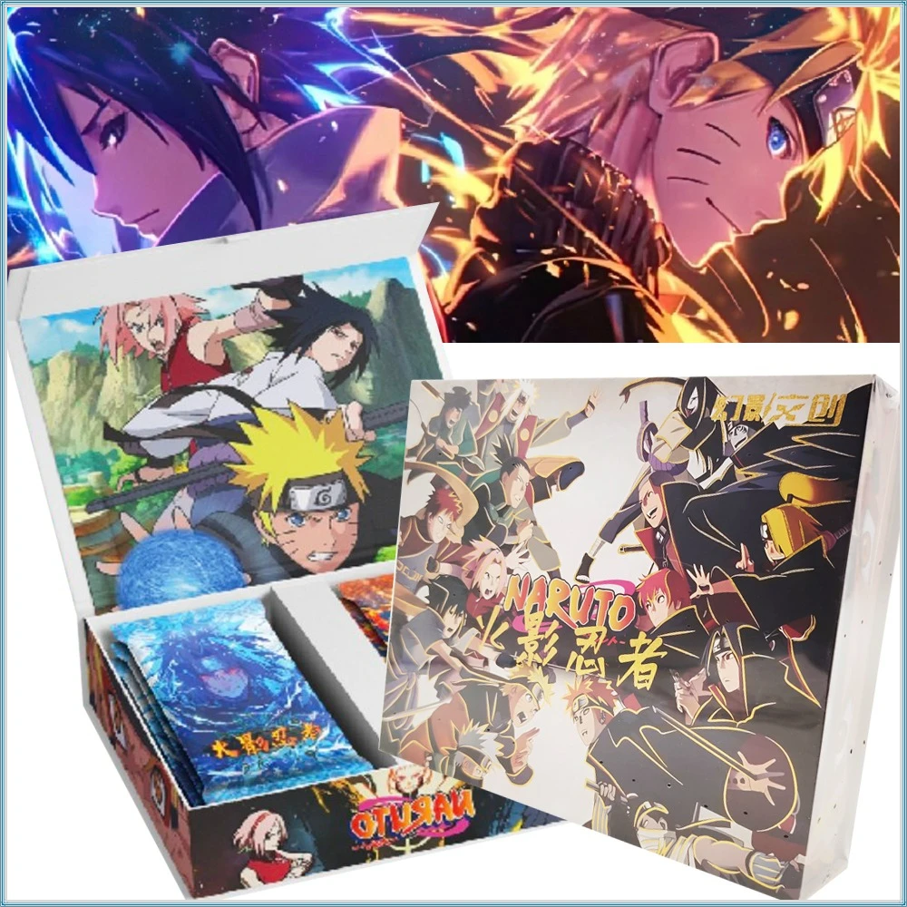 

Naruto Classic Anime IP Characters Collection Cards Hatake Kakashi Uchiha Obito Unique Creative High-quality Cards Birthday Gift