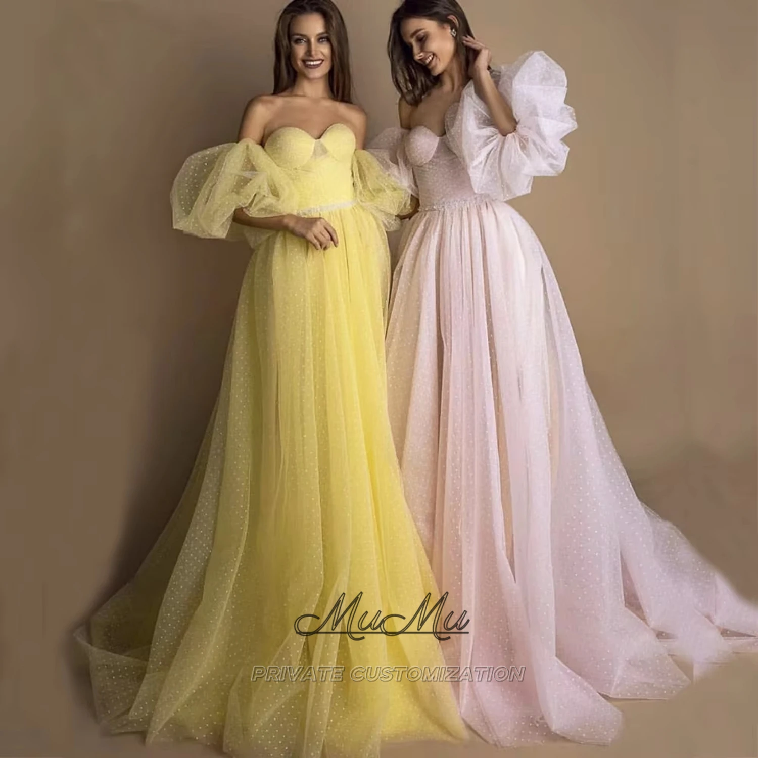 

MuMu Customized Sharon Happy Evening Dresses Woman Elegant party Dresses Graduation Dresses Wedding party Dresses Prom Dresses