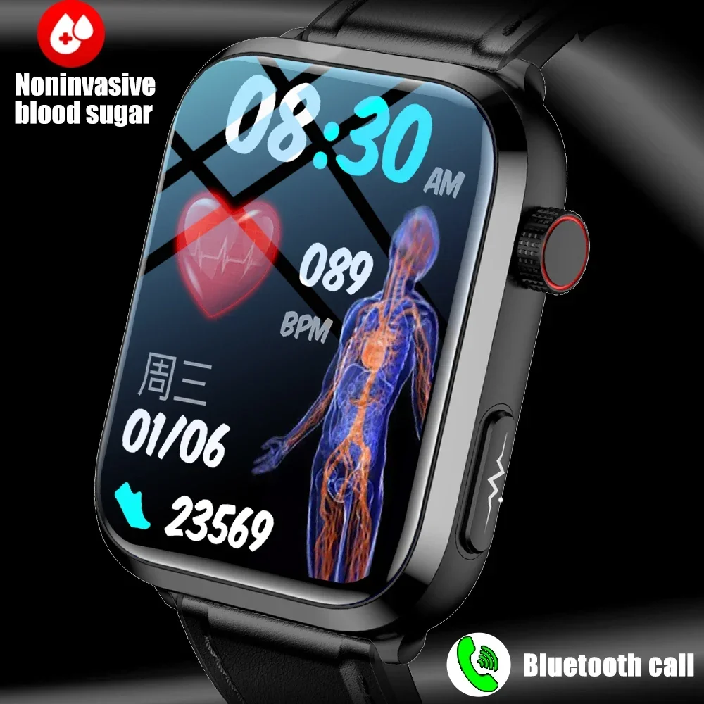 

New Smartwatch ECG+PPG Bluetooth Call Smart Watch Men Laser Health Blood Pressure Fitness Sports Watches Man Sports Waterproof