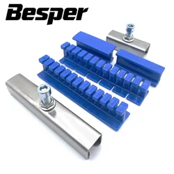 Car Blue Adhesive Glue Tabs Dent Remover Tools Kit Universal 6Pcs Auto Dent Pull Traceless Removal Pulling Tabs Hail Pit