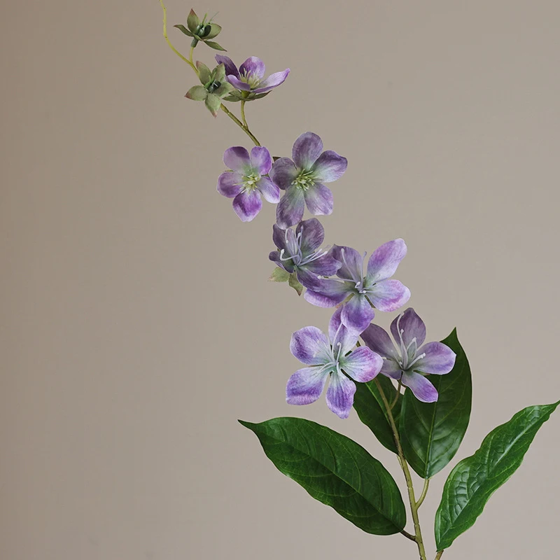 New Simulation Artificial Jasmine Hanging Flowers Decorative Balcony Art Artificial Silk Flowers Hanging Decor For Wedding
