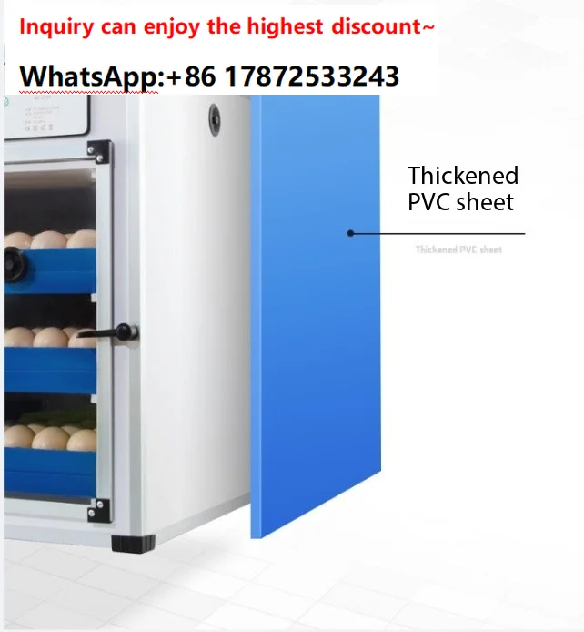 204/136 Eggs Intelligent Large And Medium-Sized Household Full-Automatic Chicken Duck Goose Quail Incubator