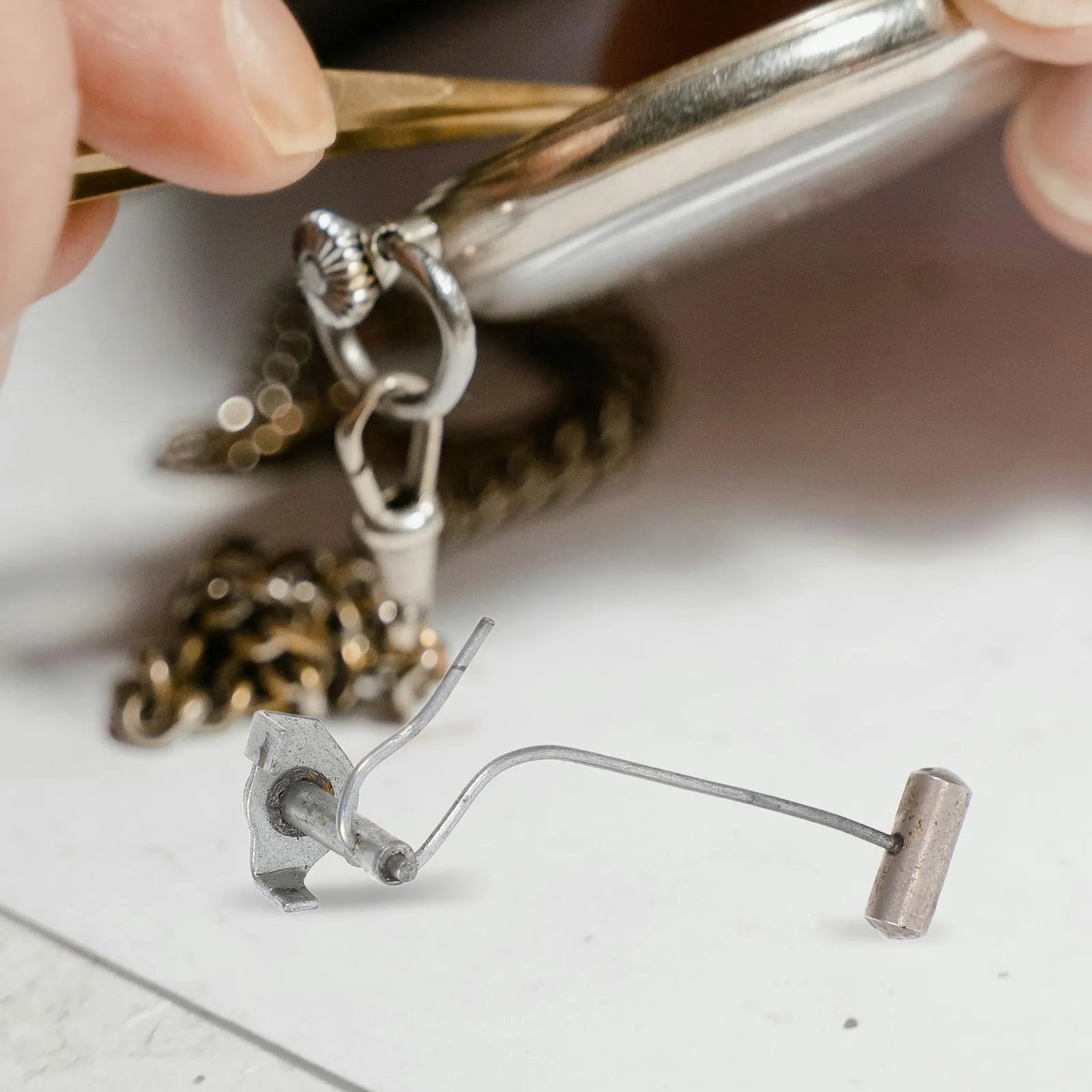 

Longer Service Clock Parts Iron Easy to Install Retro Supplies Alarm Clock Parts Retro Supplies