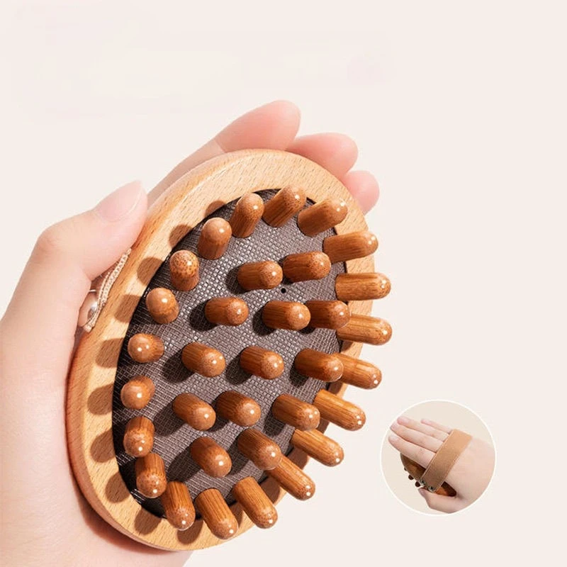 فرشاة ميريديان، زيت أساسي عالمي لكامل الجسم لتدليك الدهون، أداة تدليك البطن والمعدة، أدوات تدليك غوا شا