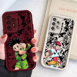 Hunter X Hunter Japanese Anime For Samsung A73 A71 A54 A53 A52 A51 A33 A32 A21S A14 A13 A12 A03 A04 A05 5G Eye Ladder Cover