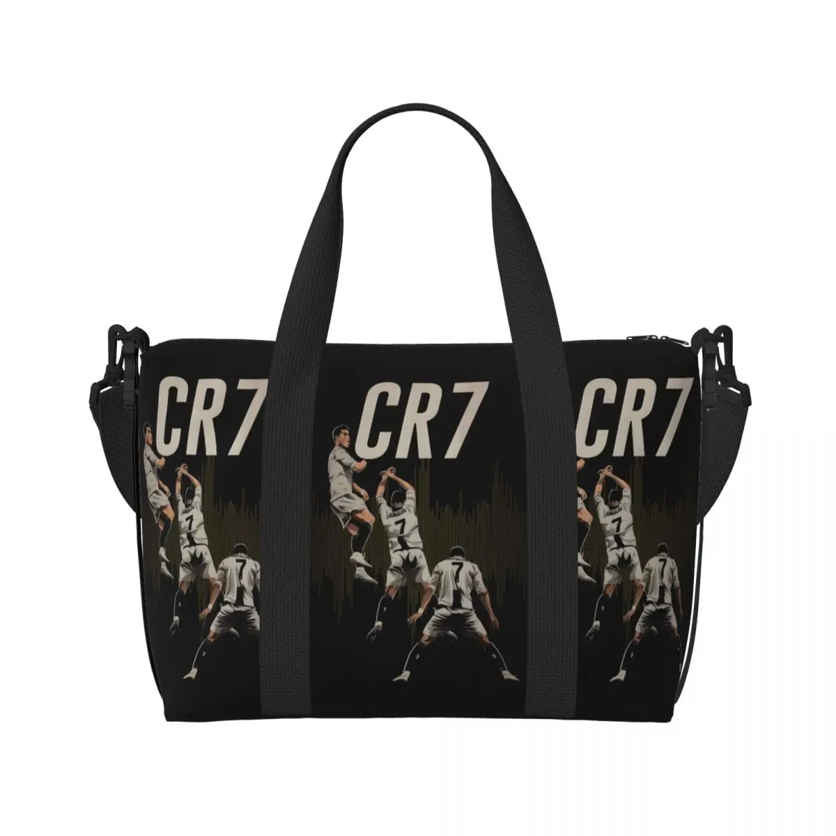 CR7-Cristiano-Ronaldo Bolsa de viagem de grande capacidade Bolsa de viagem de grande capacidade Weekender Gym Sport Holdall