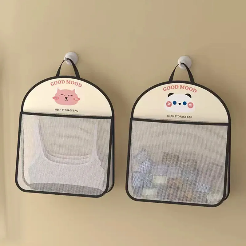 

Sock Storage Bag, Dormitory Wardrobe Underwear Hanging Bags, Hanging Net Pouch, Behind the Door Organization Bag
