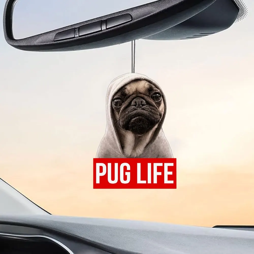 سلسلة استرخاء ممتعة للعلاج بالروائح العطرية للسيارة - عطر عطري للسيارة، ملحقات السيارة بمرآة الرؤية الخلفية، علاج عطري على شكل قلادة