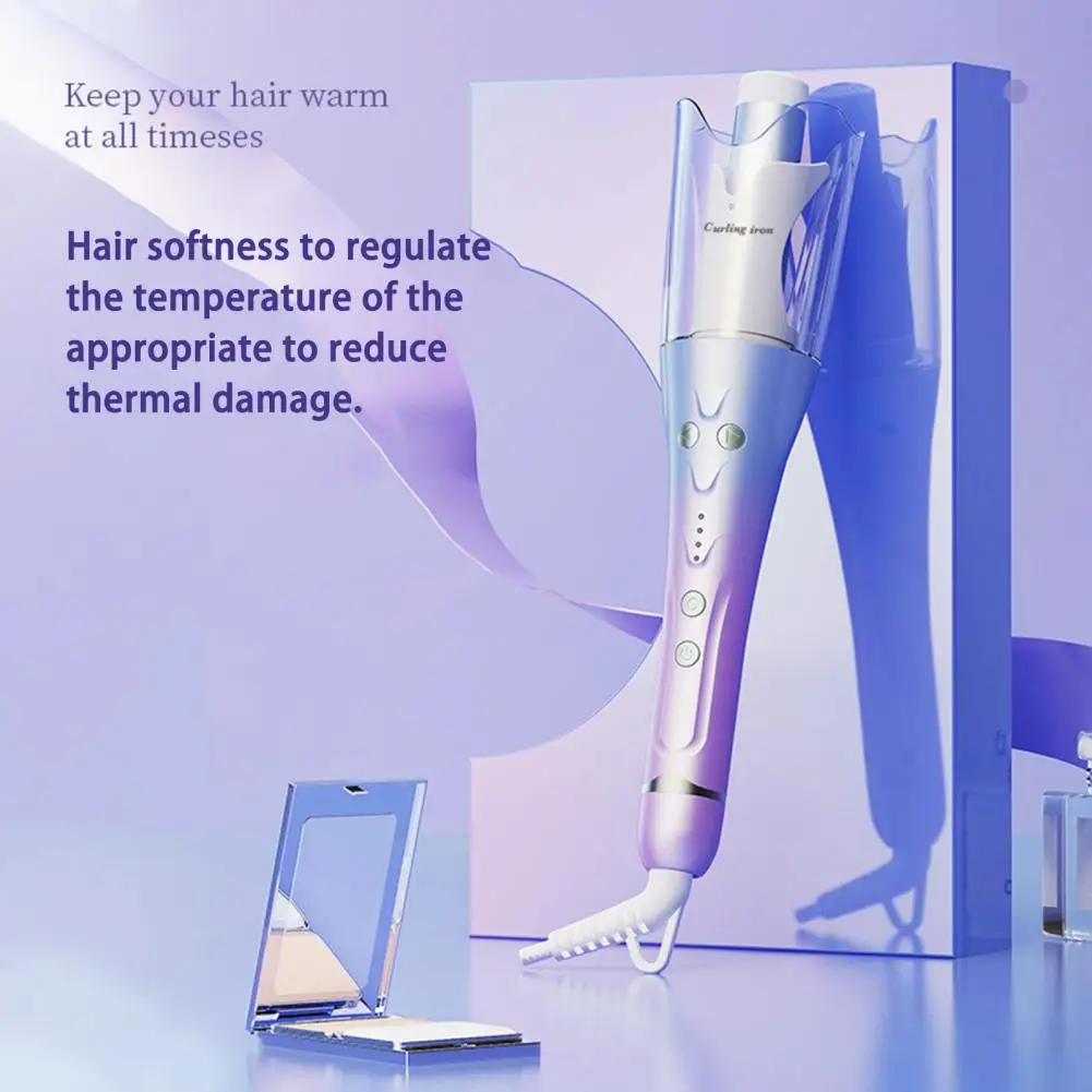 

Automatic Hair Curler Stick Negative ion Electric Ceramic Curler Fast Heating Rotating Magic Curling Iron Hair Care Styling Tool