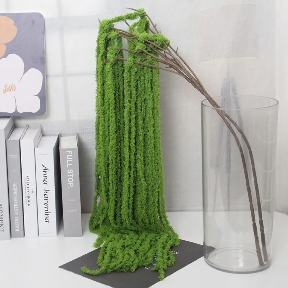 متعدد الألوان أمارانثوس نبات معلق اصطناعي حلية اكسسوارات مقلد أمارانثوس كوداتوس صور الدعائم الغزل #1