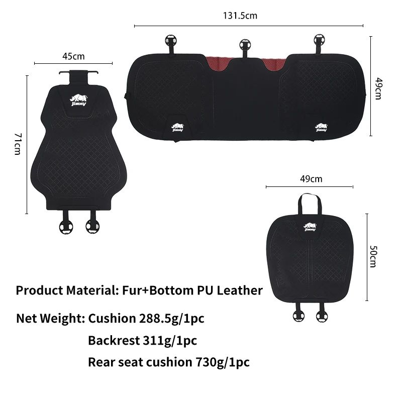 Car Seat Cover Waist Cushion Protector Protection Mat Pad Accessory For Suzuki Jimny vitara Alto Swift Grand Vitara Ignis DZire