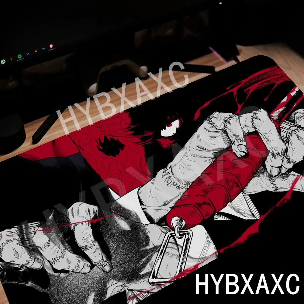 

HYBXAXC Black Red Hand Art Mouse Pad Large Gaming Desk Mat Non-slip Rubber Anti-slip Extended Gaming Keyboard Mats Large Gamer