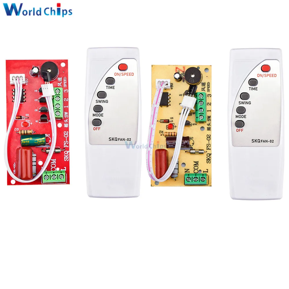 Fan Remote Control Modified Board Circuit Board Control Board Floor Electric Fan General Computer Board with Remote Control