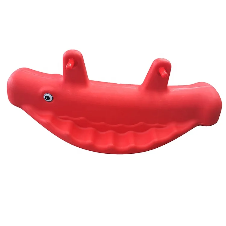 Cheap Double Rocking Horse  Children Indoor Plastic Seat Rocker Seesaw for Kidspromote sales