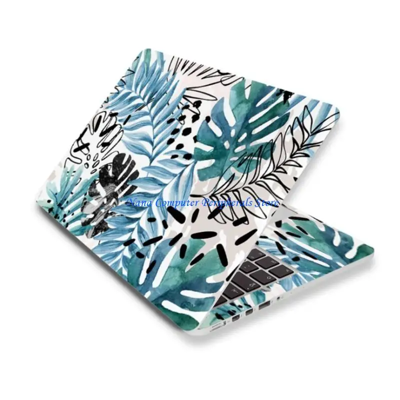 F68Cラップトップステッカーノートノートスキンカバーサマースタイルデカールアートデカールフィット15 ''ユニバーサルラップトップ防水フィルムプロテクター