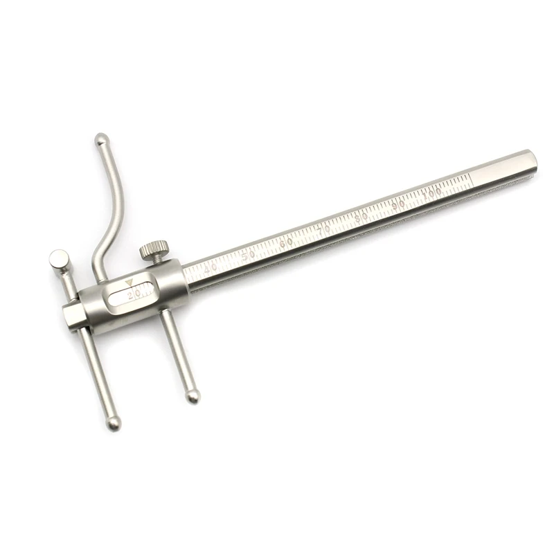 1pcs High Quality Dental Sliding Caliper 20-100mm Implant Measuring Gauge Caliper Ruler Dentistry Surgery Tools