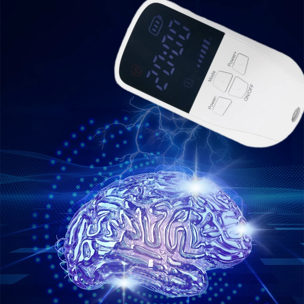

Vagus Nerve Stimulator Device Restore Calm & Relieve Headache, Anti-Anxiety Electric Pulse Massager