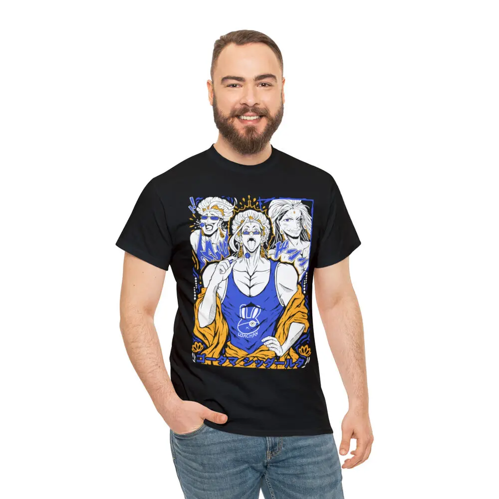 Buda T-Shirt, Record Of Ragnarok Buddha Anime Manga Fan Gift Girl shirt All Size