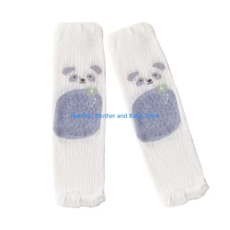 زوج واحد من وسادات ركبة الأطفال واقيات نيباد للزحف لضمان تجربة زحف آمنة مع تصميم ناعم من القطن مانع للانزلاق