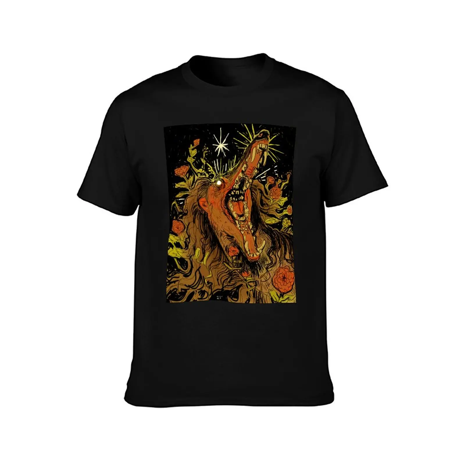 The Turning Among the Flowers T-Shirt Summer Casual Cotton Tee Oversized Streetwear Tops Vintage Graphic Print 100% Cotton