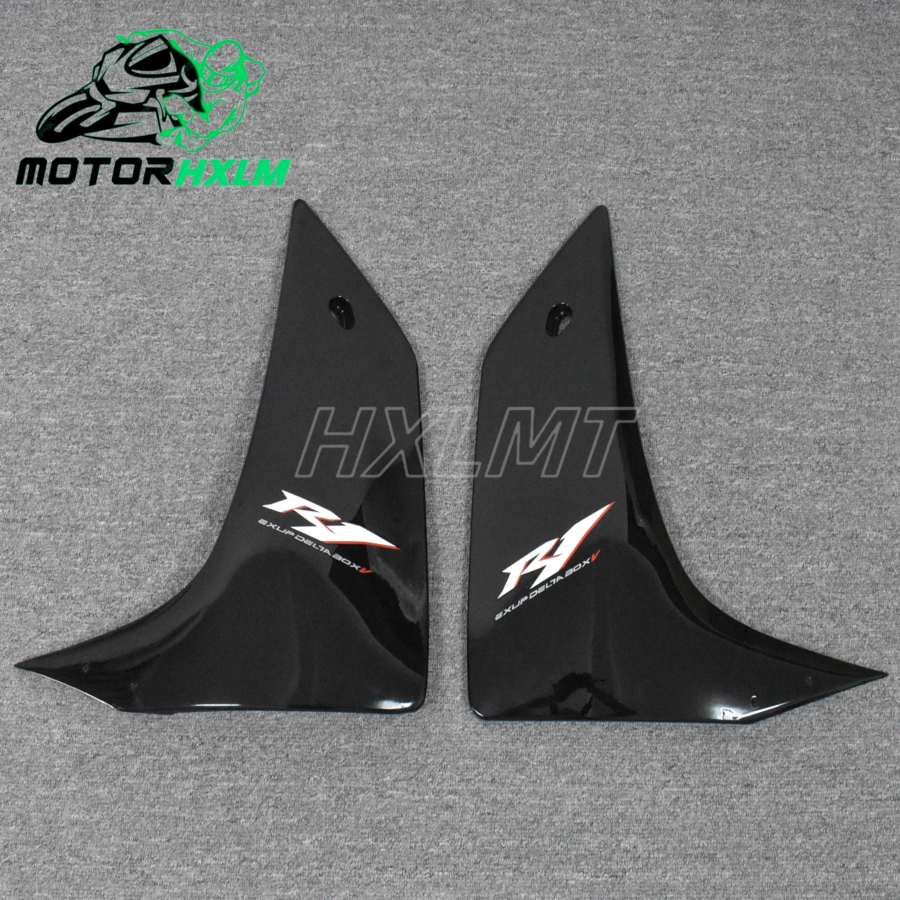 

2pcs Motorcycle Fuel Tank Side Covers Panels Fairing Trim Cowl Fit for Yamaha YZF R1 2007 2008 YZF-R1 07 08