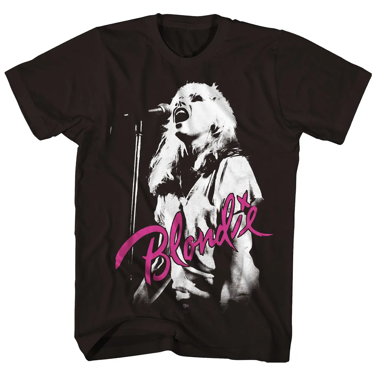 Blondie Band's Punk Rock T-shirt Retro and Loose T-shirt for The 1960s Female Band