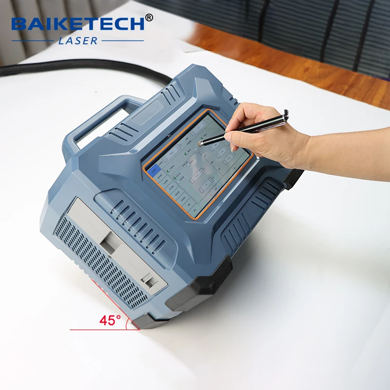 

TH-FM600 20W MAX Handheld Portable Fiber Laser Marking Machine for Metal Stainless Steel Copper Aluminum